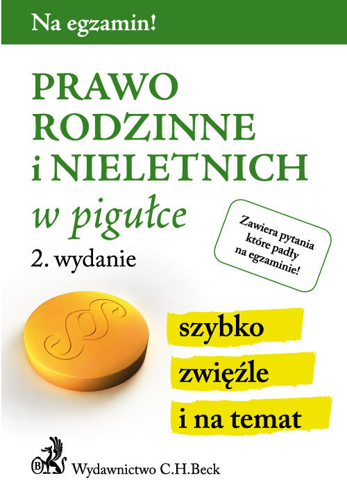 Na egzamin! Prawo rodzinne i nieletnich w pigułce