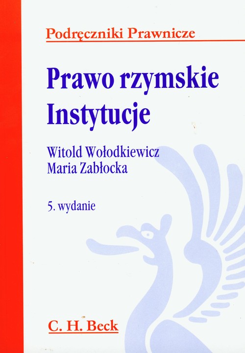 Prawo rzymskie. Instytucje