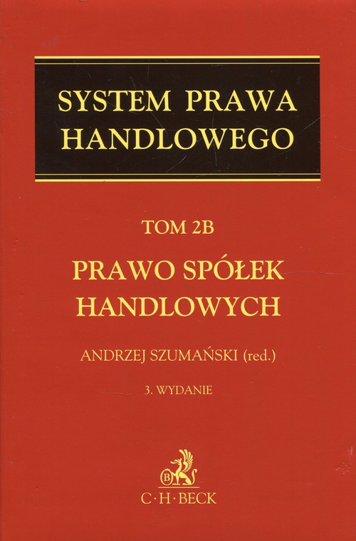 Prawo spółek handlowych Tom 2B