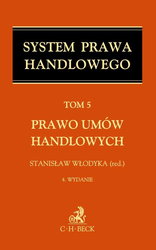 Prawo umów handlowych Tom 5