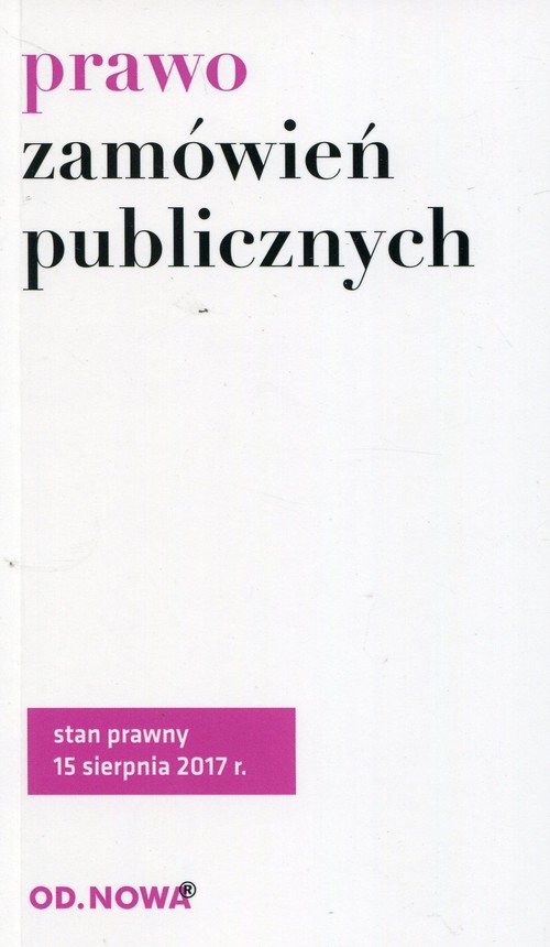 Prawo zamówień publicznych