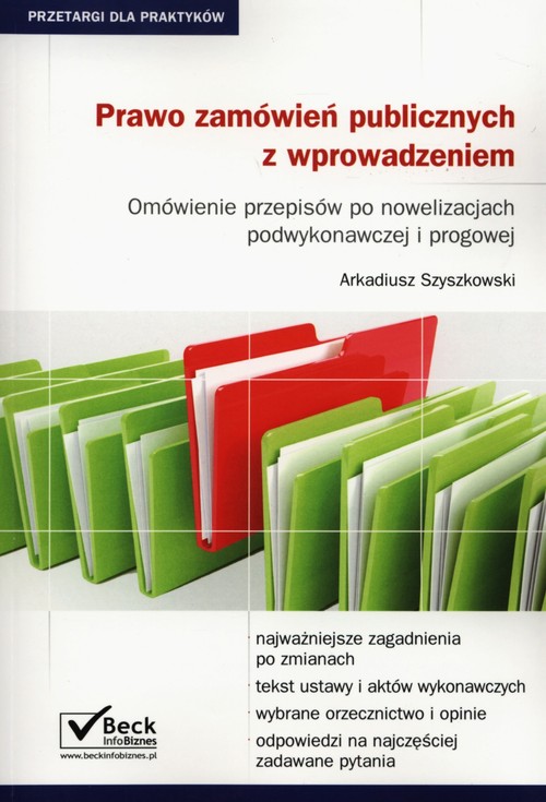 Prawo zamówień publicznych z wprowadzeniem