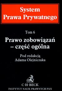 Prawo zobowiązań. Część ogólna t.6