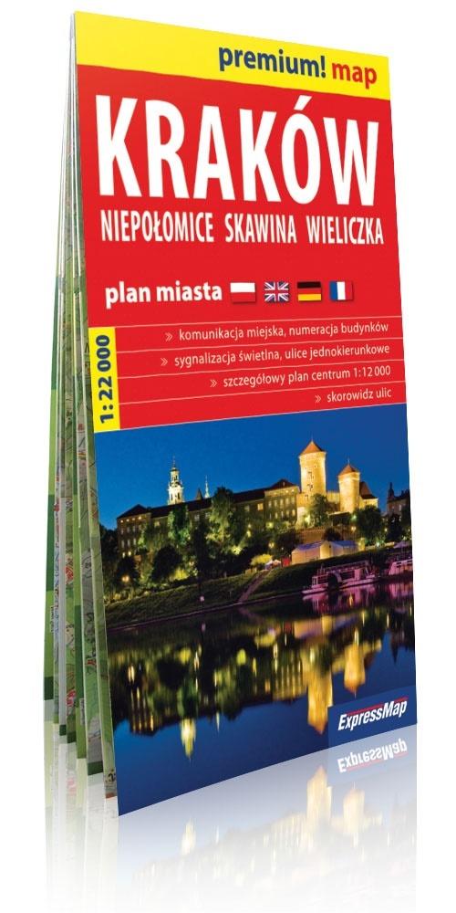 Premium! map Kraków, Niepołomice, Skawina...