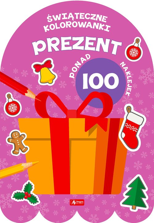 Prezent Kolorowanka z naklejkami