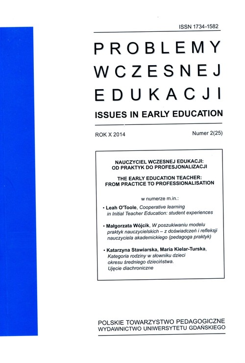 Problemy wczesnej edukacji Nr 2  2014 rok