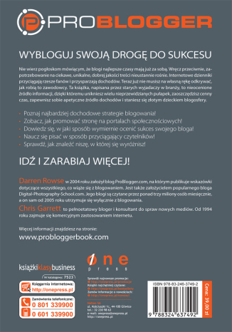 ProBlogger. Jak czerpać zyski ze swojego bloga. eBook