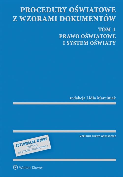 Procedury oświatowe z wzorami dokumentów