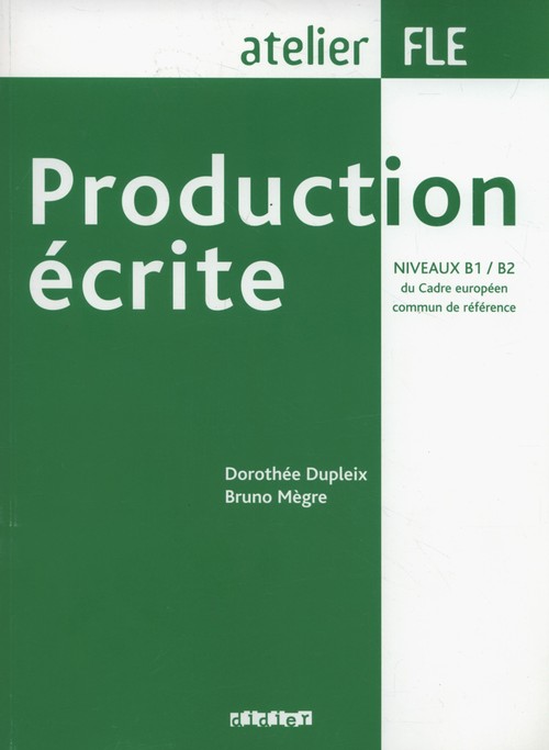 Production écrite niveaux B1-B2