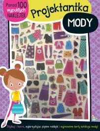 Projektantka mody. Ponad 100 wypukłych naklejek
