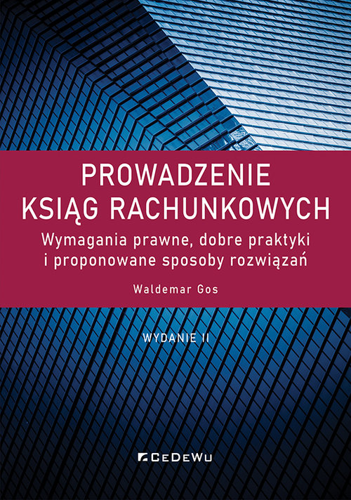 Prowadzenie ksiąg rachunkowych.