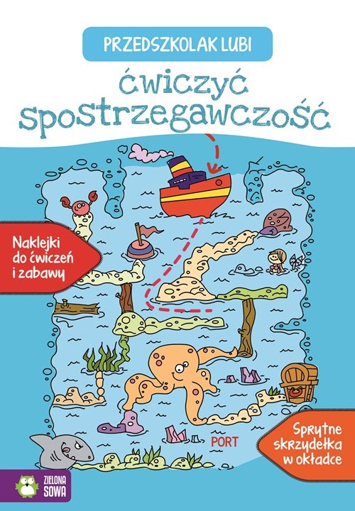 Przedszkolak lubi ćwiczyć spostrzegawczość