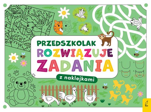 Przedszkolak rozwiązuje zadania Zeszyt zielony