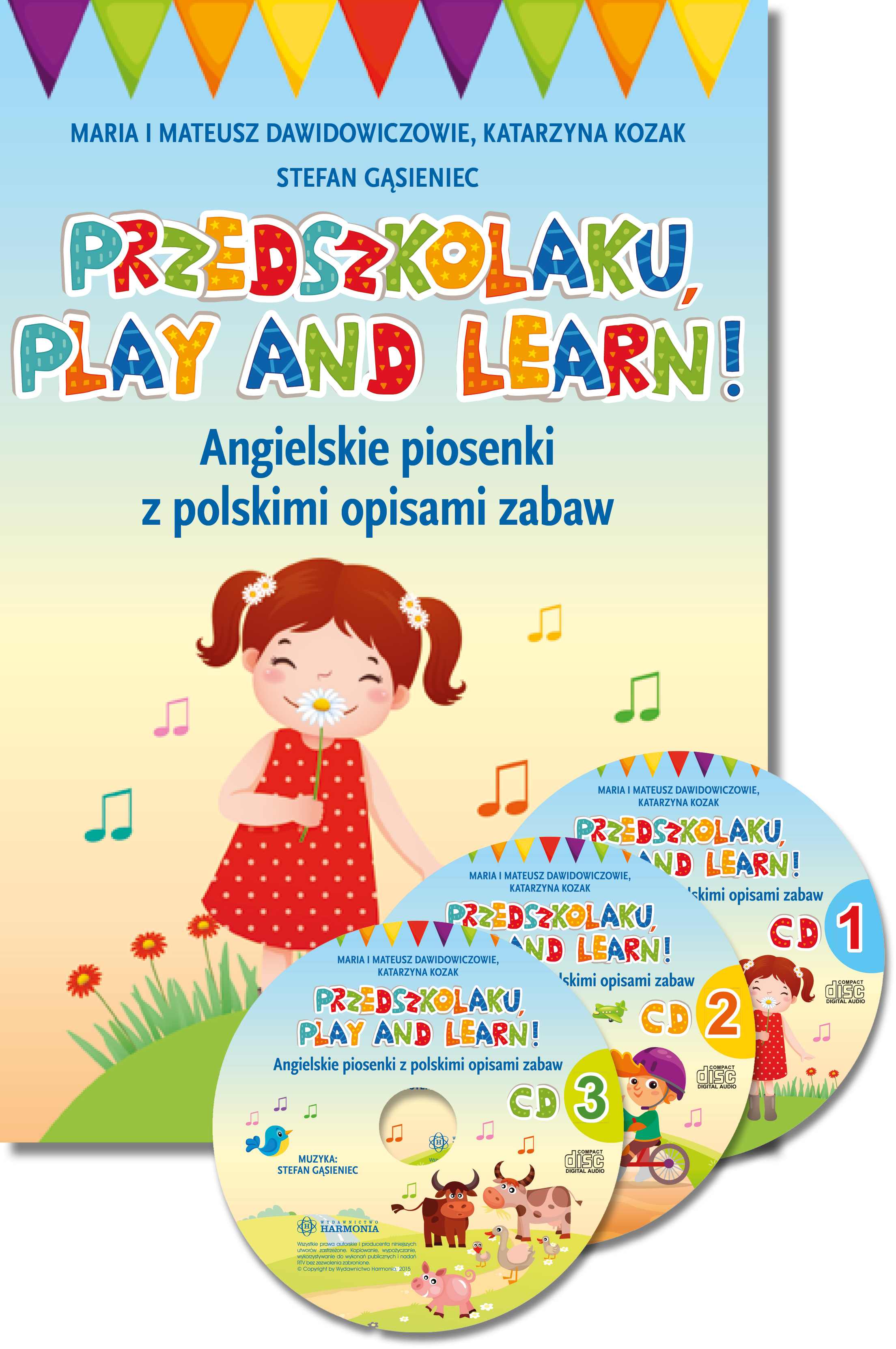 Przedszkolaku, play and learn!. Angielskie piosenki z polskimi opisami zabaw