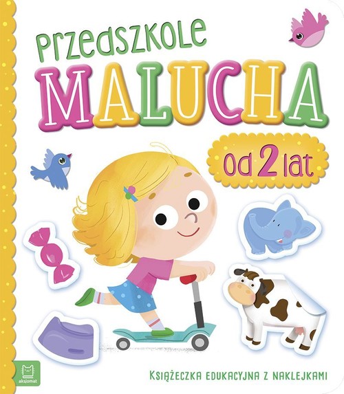 Przedszkole malucha od 2 lat Książeczka edukacyjna z naklejkami