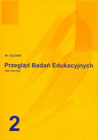 Przegląd Badań Edukacyjnych nr 1-2 (10-11/2010)