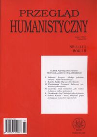 Przegląd humanistyczny 6/2008