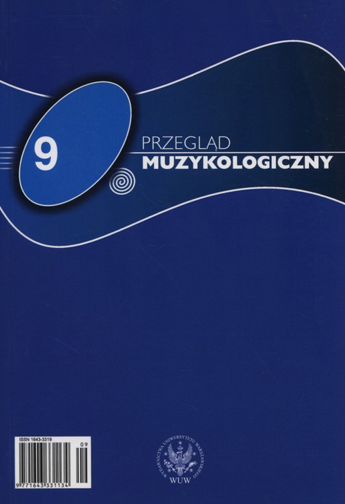 Przegląd Muzykologiczny 9/2013