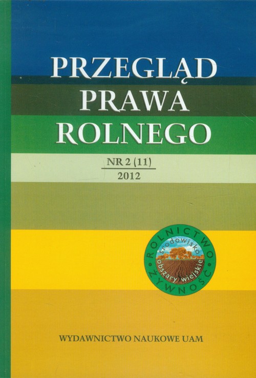 Przegląd Prawa Rolnego 2/11/2012