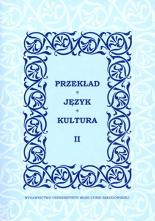 Przekład Język Kultura II