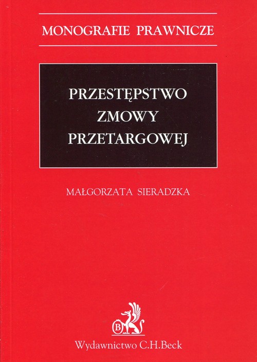 Przestępstwo zmowy przetargowej