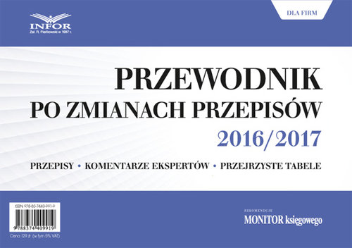 Przewodnik po zmianach przepisów 2016/2017 dla firm
