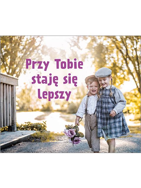 Przy tobie staję się lepszy perełki