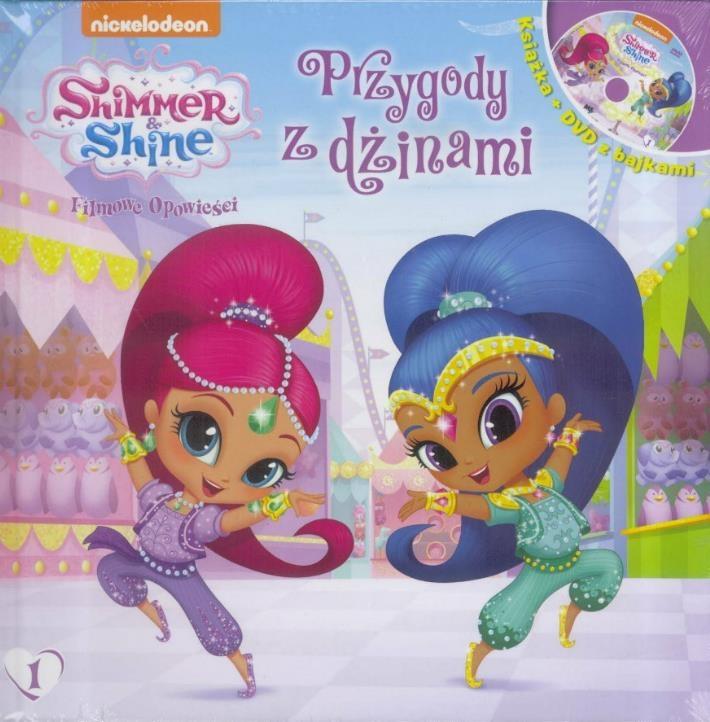 Przygoda z dżinami shimmer and shine + dvd