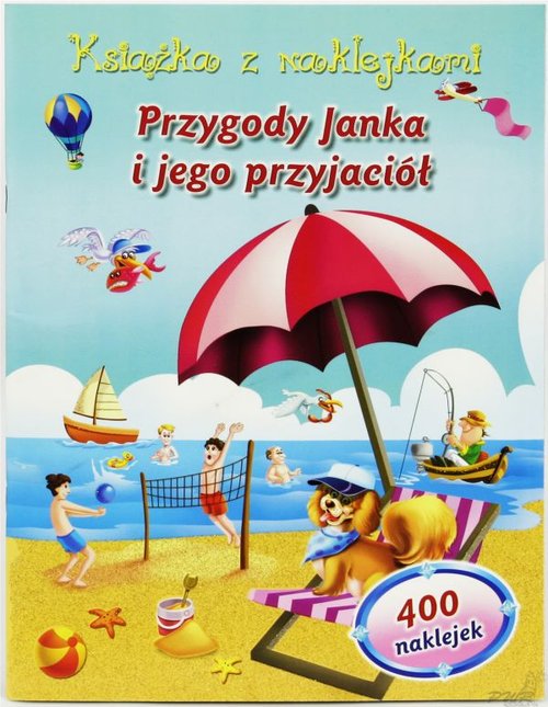 Przygody Janka i jego przyjaciół Książka z naklejkami