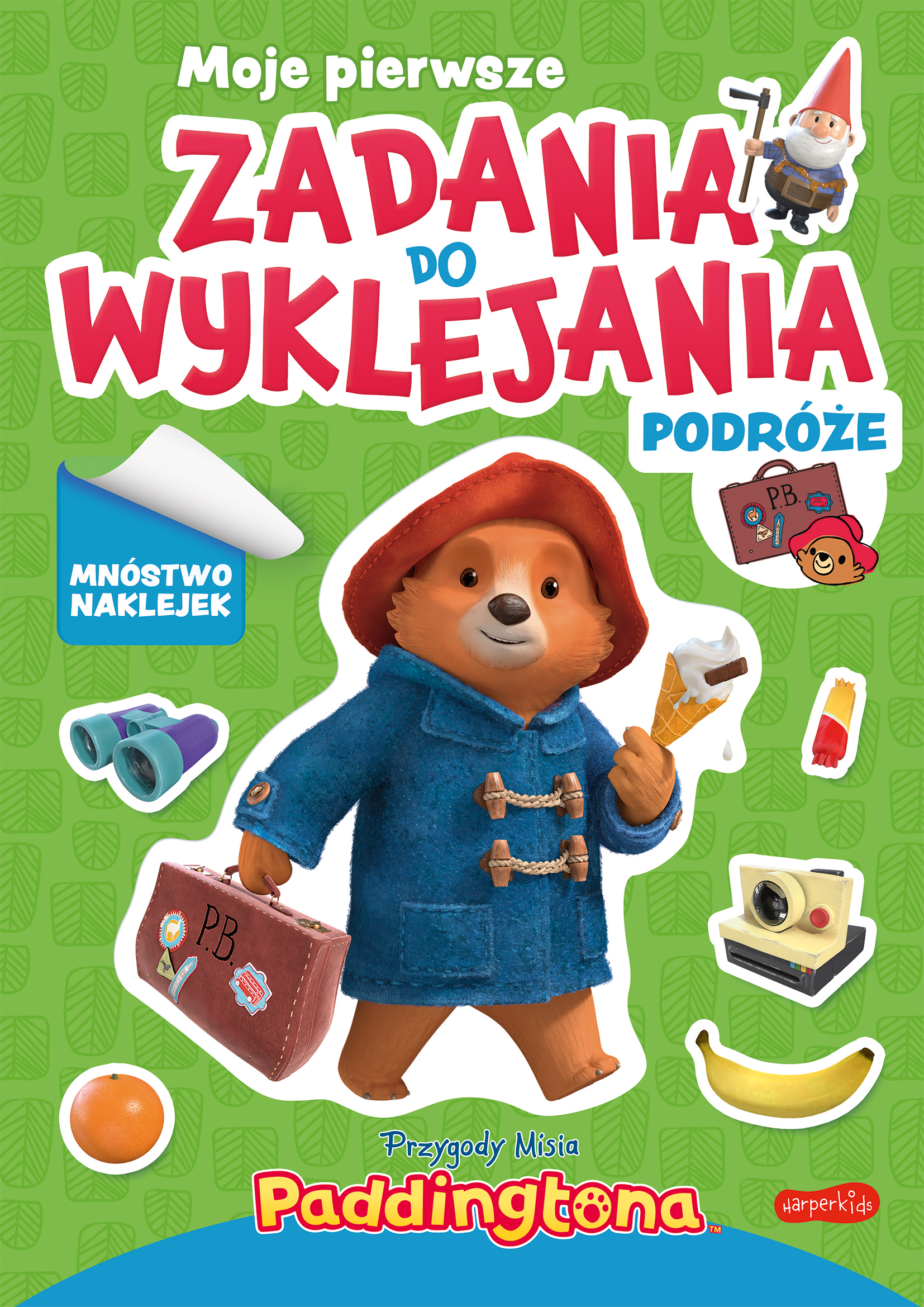 Przygody Misia Paddingtona. Moje wakacyjne zadania do wyklejania