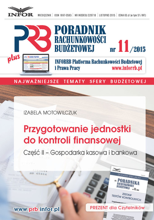 Przygotowanie jednostki do kontroli finansowej