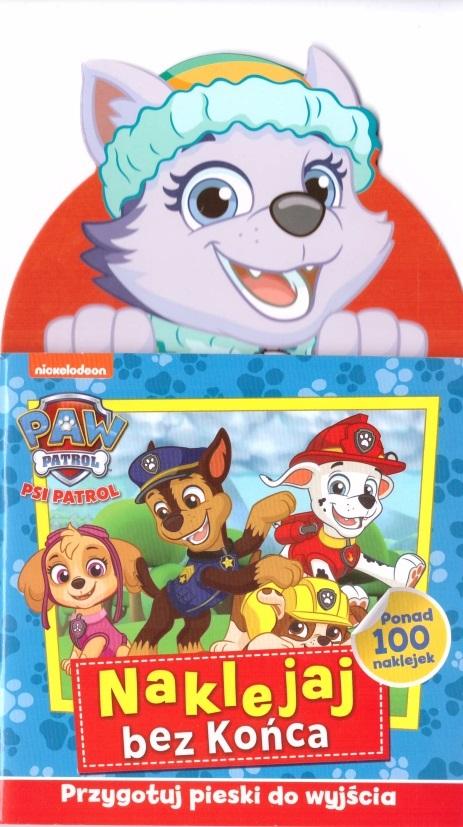 Przygotuj pieski do wyjścia. Psi Patrol. Naklejaj bez końca