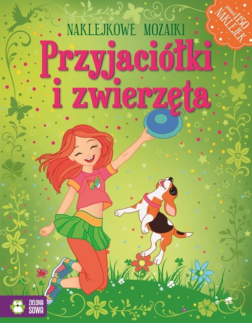 Przyjaciółki i zwierzęta Naklejkowe mozaiki