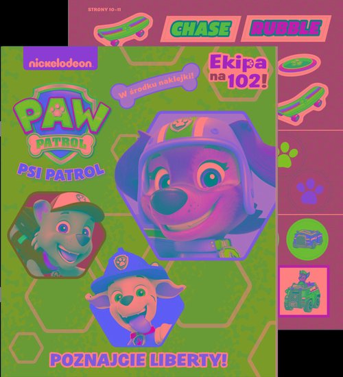 Psi Patrol Activity 50 Poznajcie Liberty!