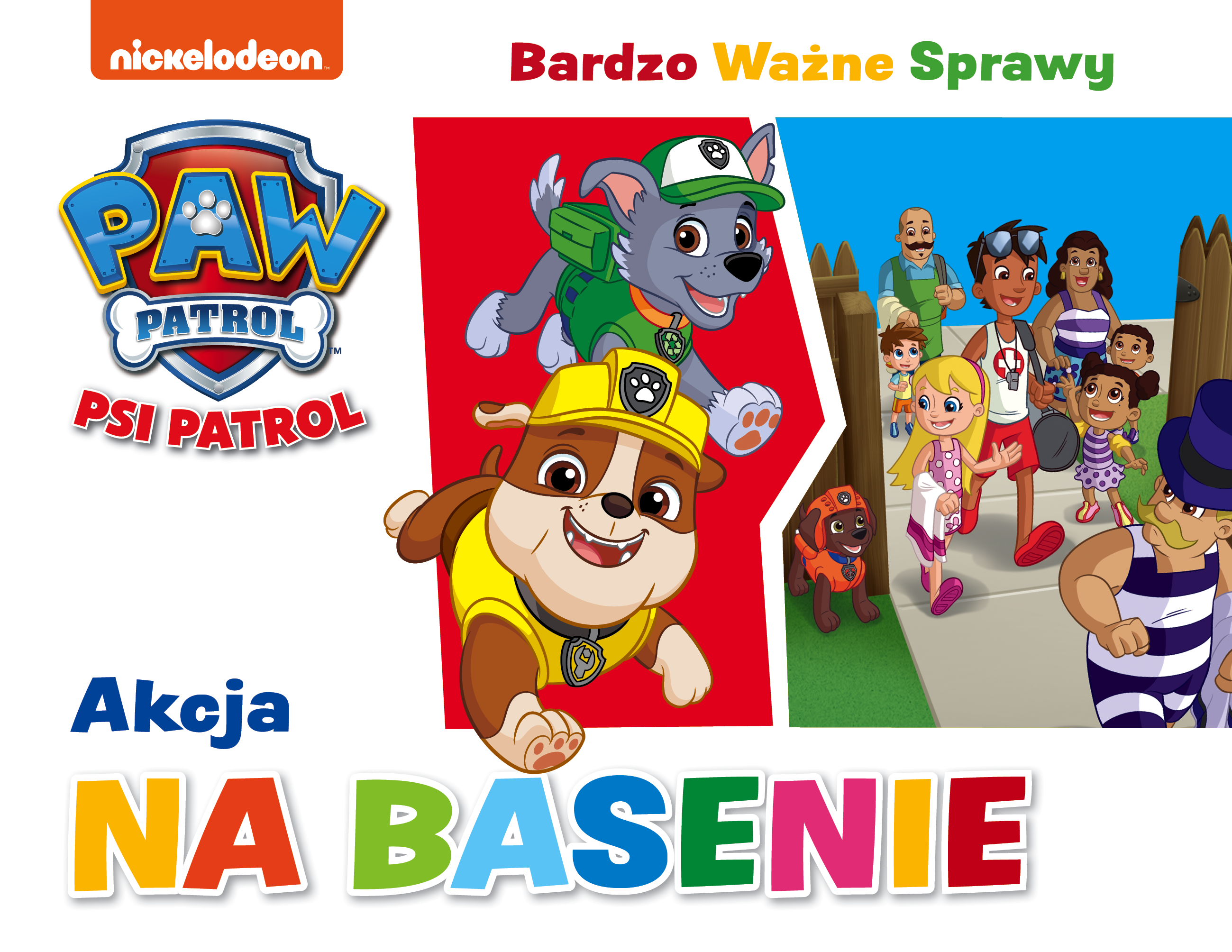 Psi Patrol Bardzo Ważne Sprawy Akcja na basenie
