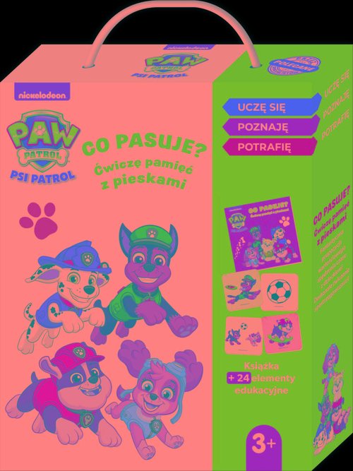 Psi Patrol Co pasuje? Ćwiczę pamięć z pieskami