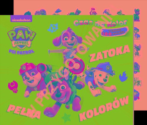 Psi Patrol Czas na kolor