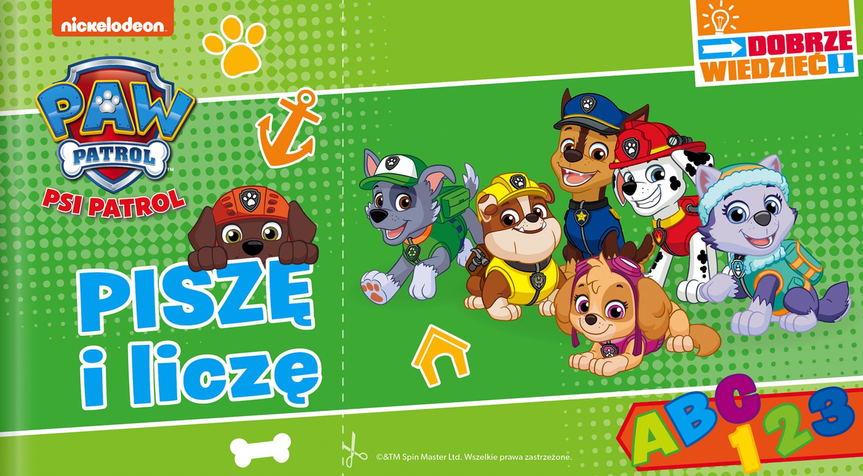 Psi Patrol Dobrze wiedzieć Piszę i liczę