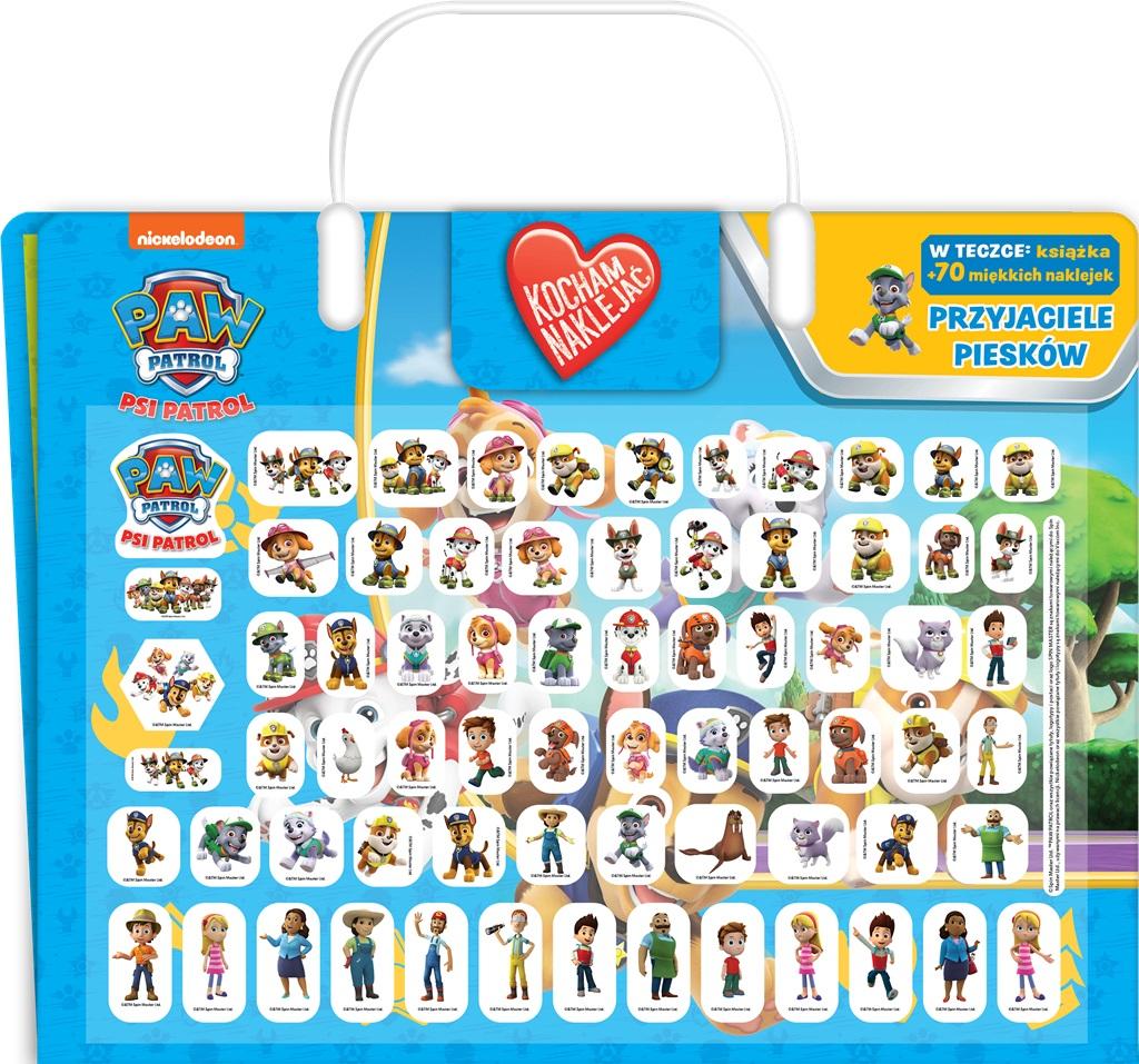 Psi Patrol Kocham naklejać Część 5 Przyjaciele piesków