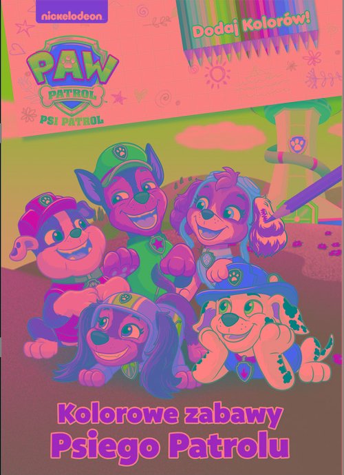 Psi Patrol Kolorowe zabawy Psiego Patrolu