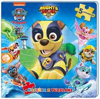 Psi patrol Książka z puzzlami