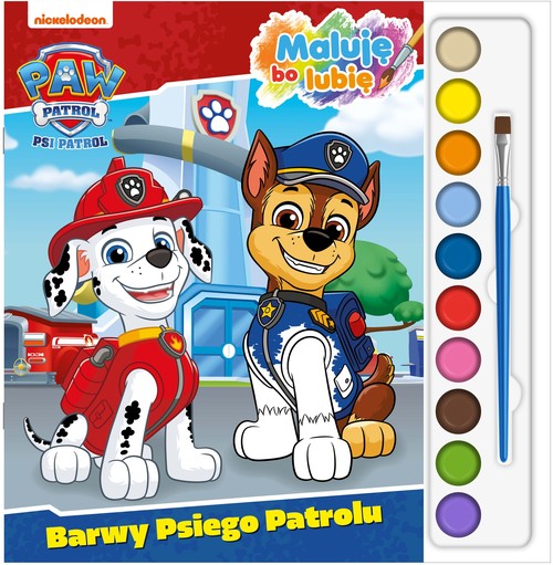 Psi Patrol Maluję bo lubię Barwy Psiego Patrolu
