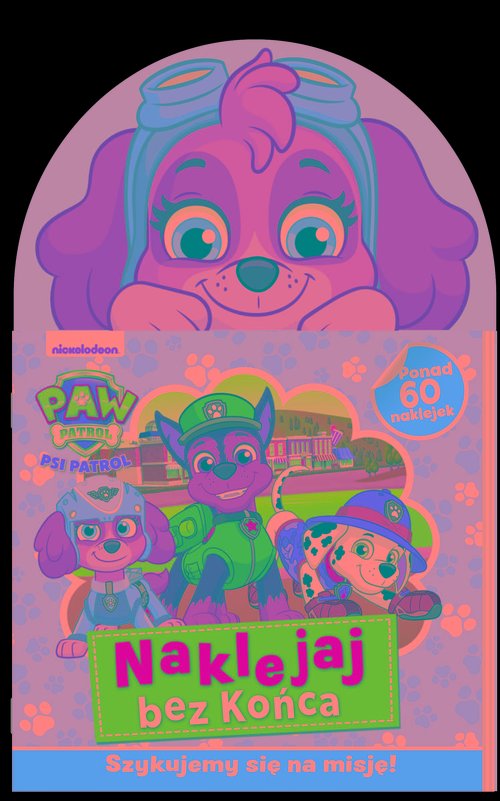 Psi Patrol Naklejaj bez końca Część 4 Szykujemy się na misję!