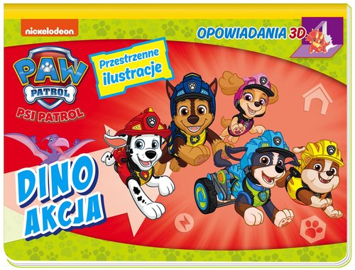 Psi Patrol Opowiadania 3D Dino ratunek
