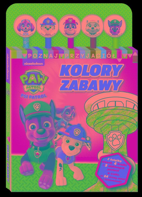 Psi Patrol Poznaj przyjaciół 1 Kolory zabawy