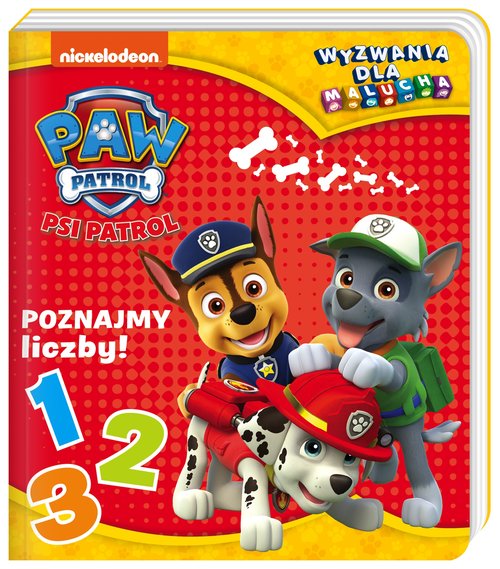 Psi Patrol Wyzwania dla malucha Poznajmy liczby!