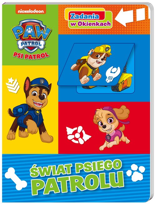 Psi patrol Zadania w okienkach Świat Psiego Patrolu