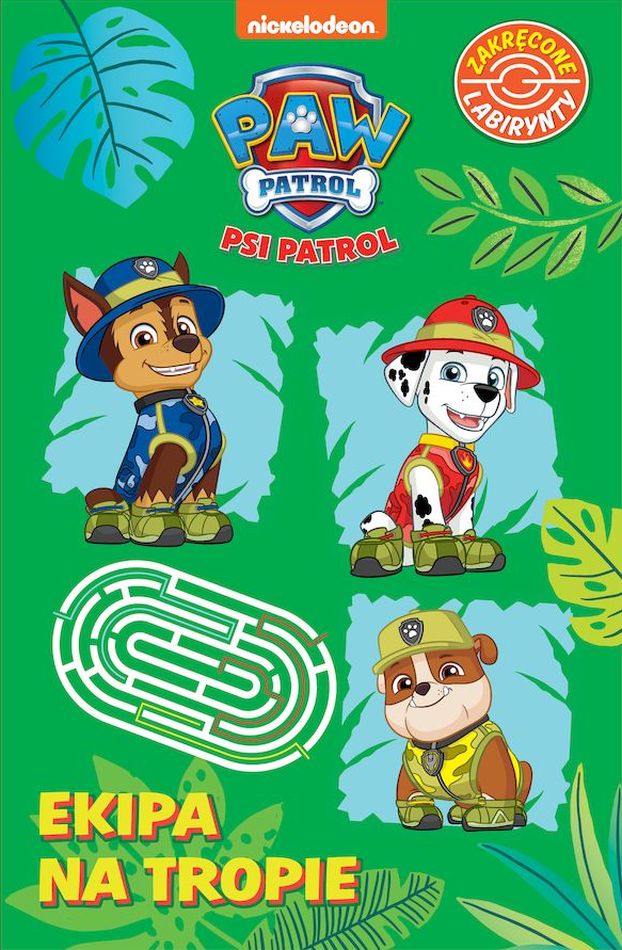 Psi Patrol Zakręcone labirynty Ekipa na tropie