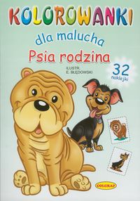 Psia rodzina Kolorowanki dla malucha