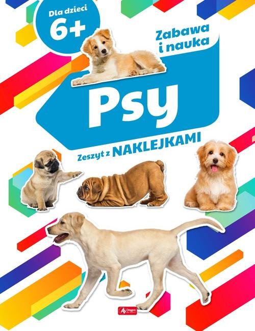 Psy Zeszyt z naklejkami